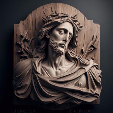 3D model st jesus (STL)